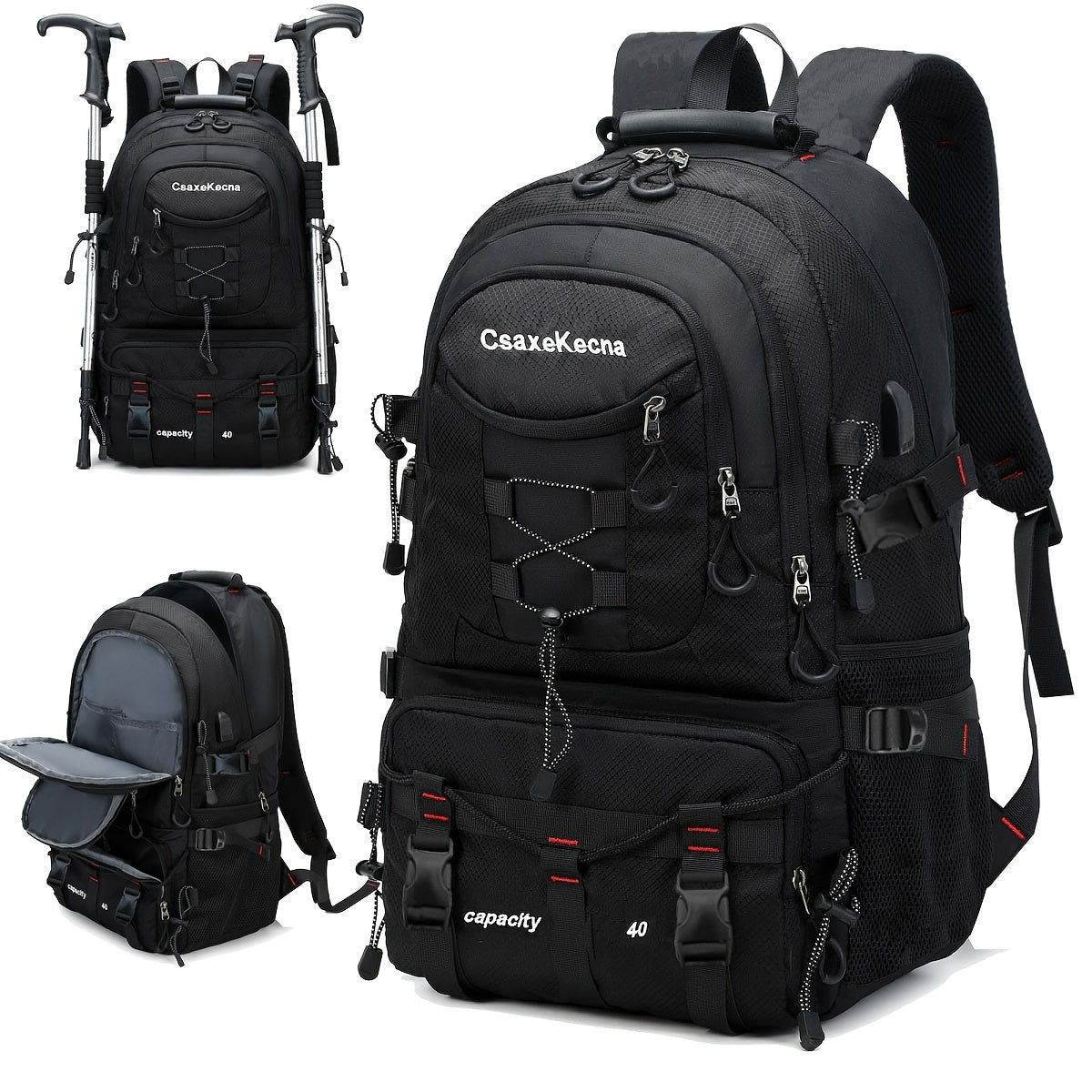 Ultra-Lightweight Travel Backpack - Durable & Compact