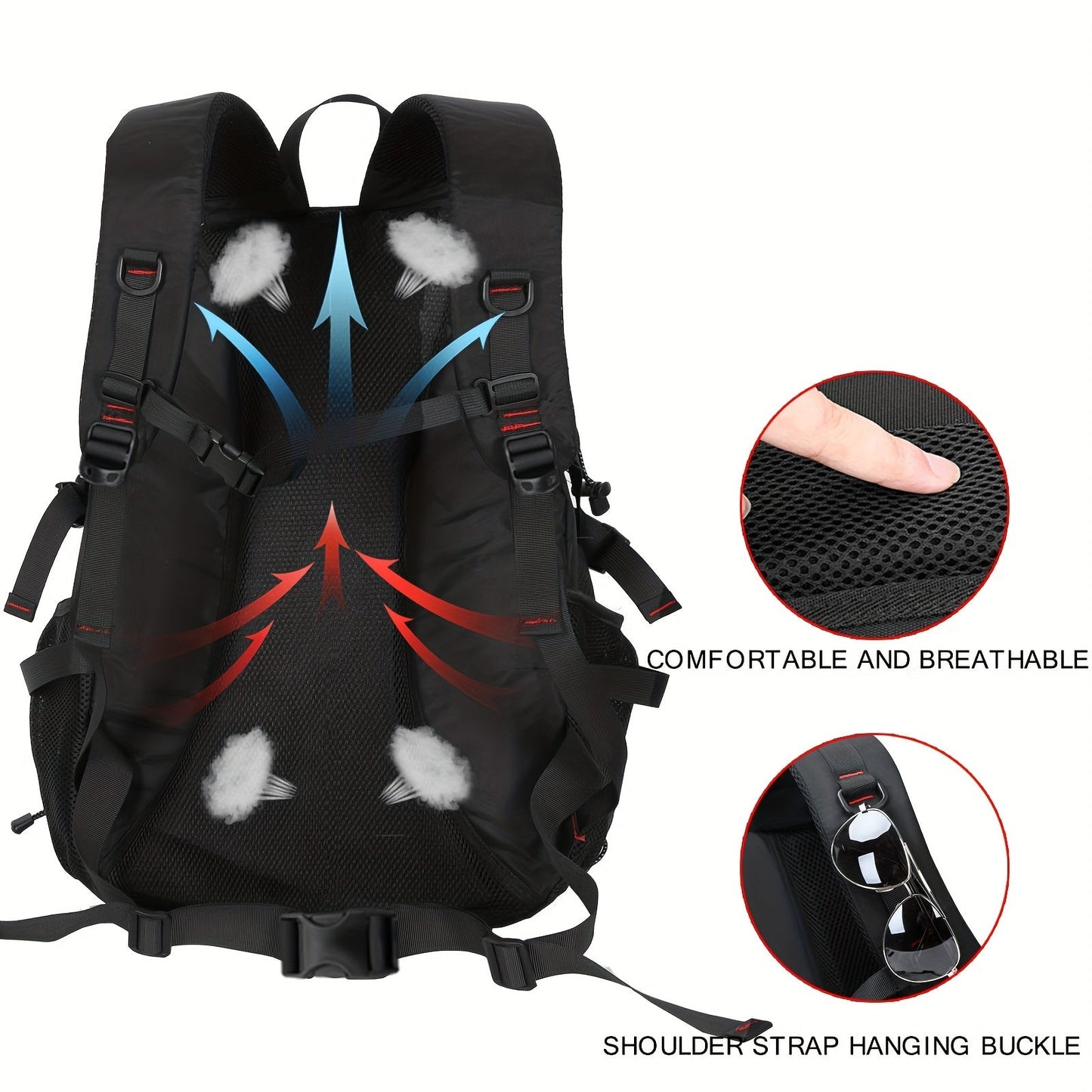 Ultra-Lightweight Travel Backpack - Durable & Compact