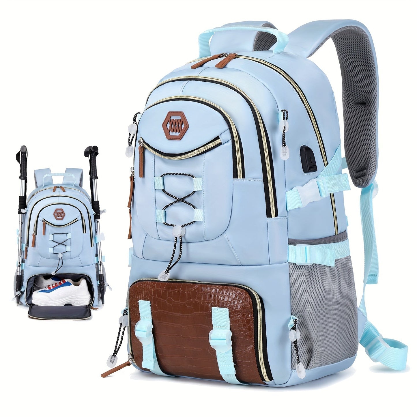 Large Capacity Travel Backpack - Durable & Versatile