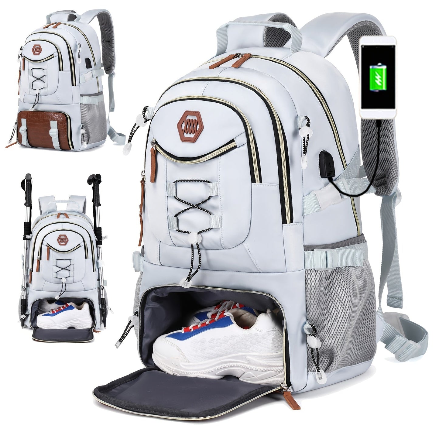 Large Capacity Travel Backpack - Durable & Versatile