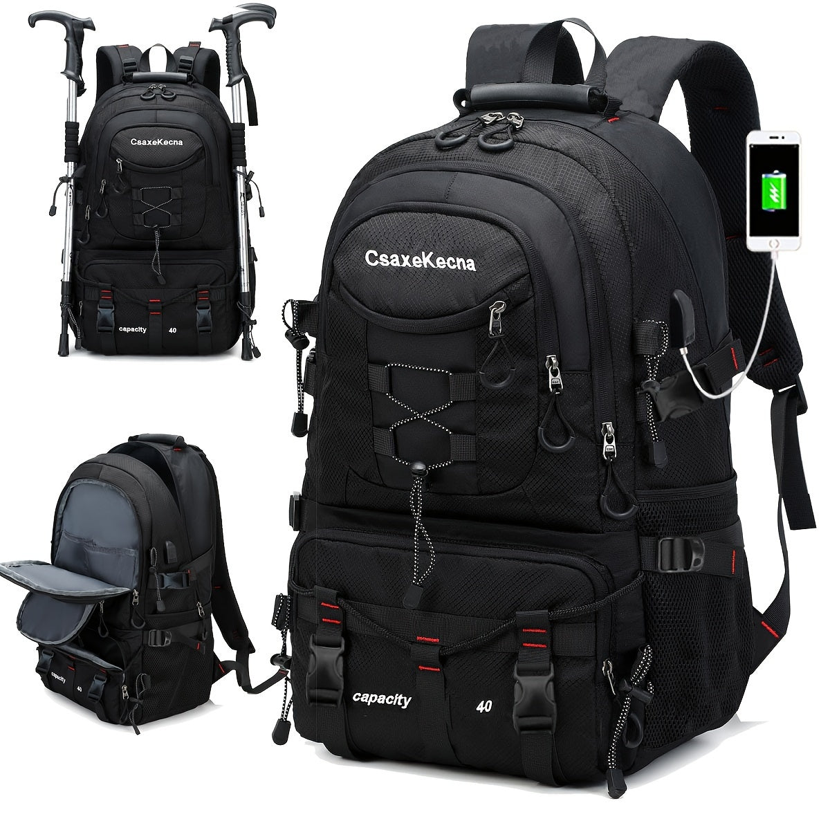 Ultra-Lightweight Travel Backpack - Durable & Compact