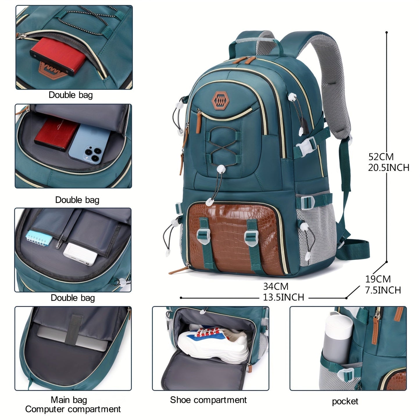 Large Capacity Travel Backpack - Durable & Versatile