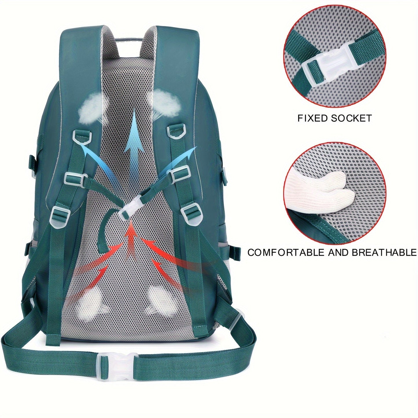 Large Capacity Travel Backpack - Durable & Versatile